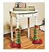 A-Smile@ Christmas Elf Shoe,Elves Shoe Chair Leg Cover,Desk Table Leg Cover,Red Wine Bottle Cover For Christmas Party Decorations,(1-Pair)