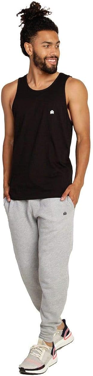 INTO THE AM Men's Premium Basic Tank Tops Ultra-Soft Modern Fit Sleeveless Tank at  Men’s Clothing store