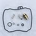 KIPA Carburetor Rebuild Repair Kit for Yamaha Virago 250 Route 66 V Star 250 XV250 V Star V-Star 650 XVS650 Custom XVS650 Custom Raven Motorcycle Carb Carburetor Repair