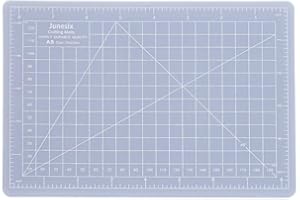 Self-Healing Cutting Mat, Translucent Non-Slip Cutting Pad for Rubber Stamp and Rotary Cutting, Hand-Made Tool with Non-Refle
