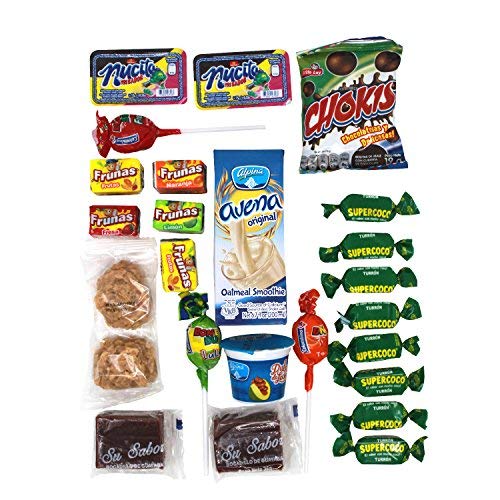Colombian Snacks Sampler Box Mecato Colombiano Cookies, Chips