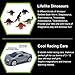Tuptoel Dinosaur Toys, 12PCS Transport Car Carrier Dinosaur Truck Toys Set, Includes 6 Dinosaurs Toys & 6 Off-Road Car Toys, Preschool Educational Gift for Boys/Girls/Kids/Toddlers