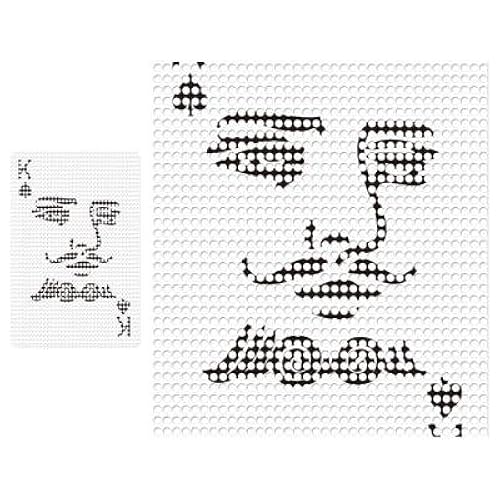 Mollaspace Poker Face Deck of Cards Toys & Games, Games, Standard Playing Card Decks