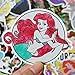 100Pack Different Cartoon Princess Themes Stickers Snow White Princess Anna Sticker Decals for Water Bottle Laptop Cellphone Bicycle Motorcycle Car Bumper Luggage Travel Case. Etc (Cartoon Princess)