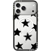 CASETiFY for iPhone 18 Pro Max Case - Compact Compatible with MagSafe | Slim &amp; Sleek | Lightweight | 4 ft. 2x Military Grade Drop Protection | Star Marks | Black