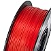 INLAND PLA Filament 1.75mm - Red PLA 3D Printer Filament, Dimensional Accuracy +/- 0.03mm - 1kg Cardboard Spool (2.2 lbs) – FDM 3D Printing
