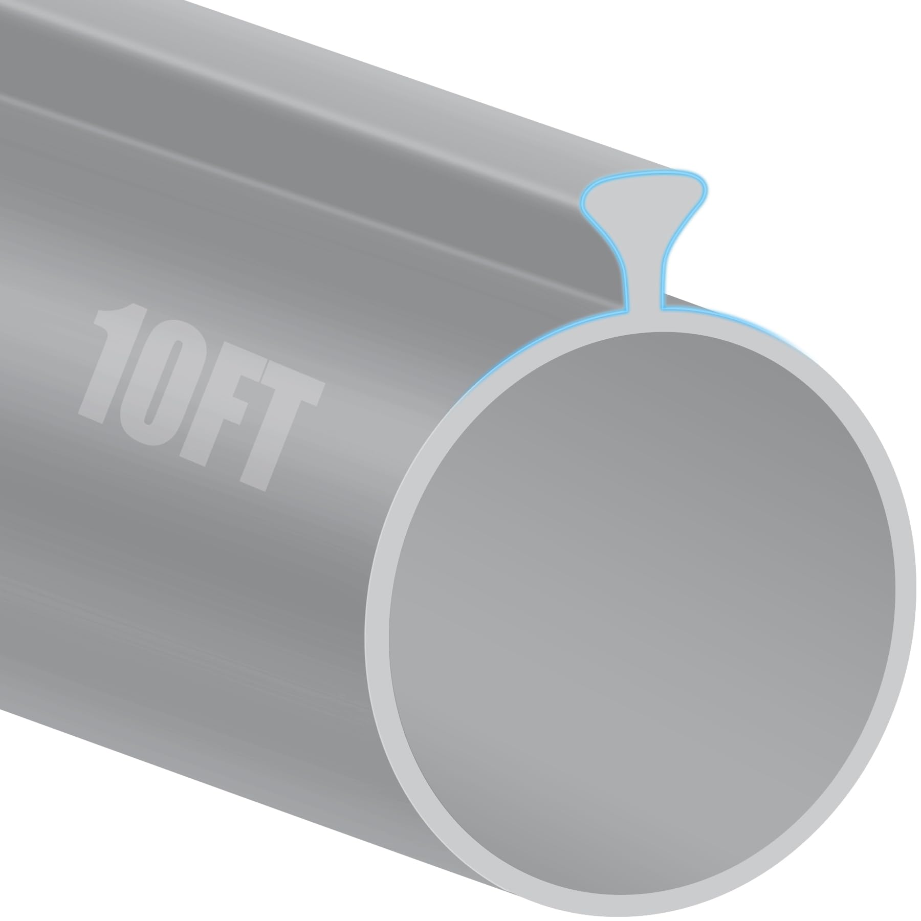 Photo 1 of 10FT Garage Door Seals Bottom Rubber, 0.2" Triangle Weather Stripping Seals for Single Track Weatherproofing Threshold Replacement Strip Fits 10FT Wide or Smaller Doors, Gray