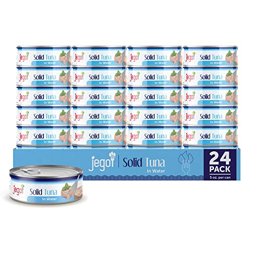 Jego Solid Tuna in Water Wild Natural Catch Tuna Keto Low Carb