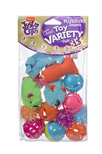 Hartz Just For Cats Toy Variety Pack - 13 Piece