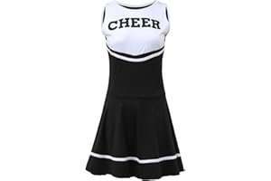 OurLore Women's Musical Uniform Fancy Dress Cheerleader Costume Outfit