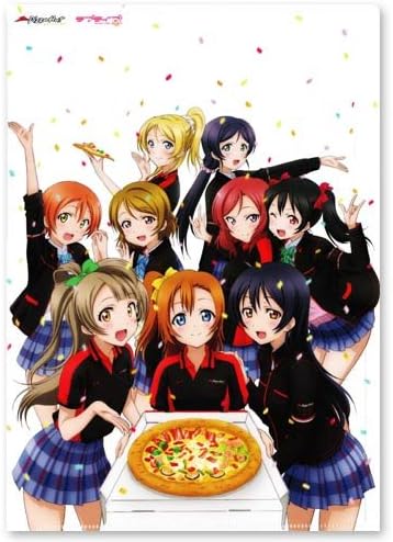 Amazon Pizzahut ラブライブ ピザハット音ノ木坂店限定クリアファイル アニメ 萌えグッズ 通販