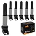 QYL Pack of 6Pcs Ignition Coils Replacement for BMW 120I 320I 325CI 325XI 325I 330I 330XI 530I 545I 550I 645CI 745I 745LI X5 Z4 760LI M3 Z3#B322 C1404 UF522 UF44 UF515