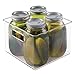 mDesign Kitchen Pantry and Cabinet Storage and Organization Bin - Pack of 4, 8