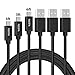 USB C Cable, Nikipa 3Pack( 1FT 3FT 6 FT) Nylon Braided USB Type C to USB A Data Sync and Charger Cable for Galaxy S8 S8 Plus, Nexus 5X/6P, Google Pixel and More