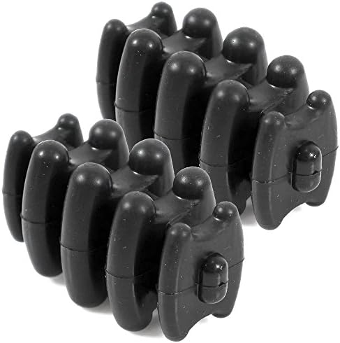 LIVABIT 2X Compound Bow Limb Damper Dampener Stabilizer Silencers for Upper Lower Limbs