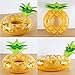 Giant Inflatable Pineapple Pool Float - Happytime Pool Float 43 inches Swim Ring Summer Party Beach Lilos