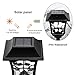 MAGGIFT Solar Pathway Lights, 8 Lumens, Black, 6 Pack, Waterproof, Easy to Install, Decorative, Solar Powered
