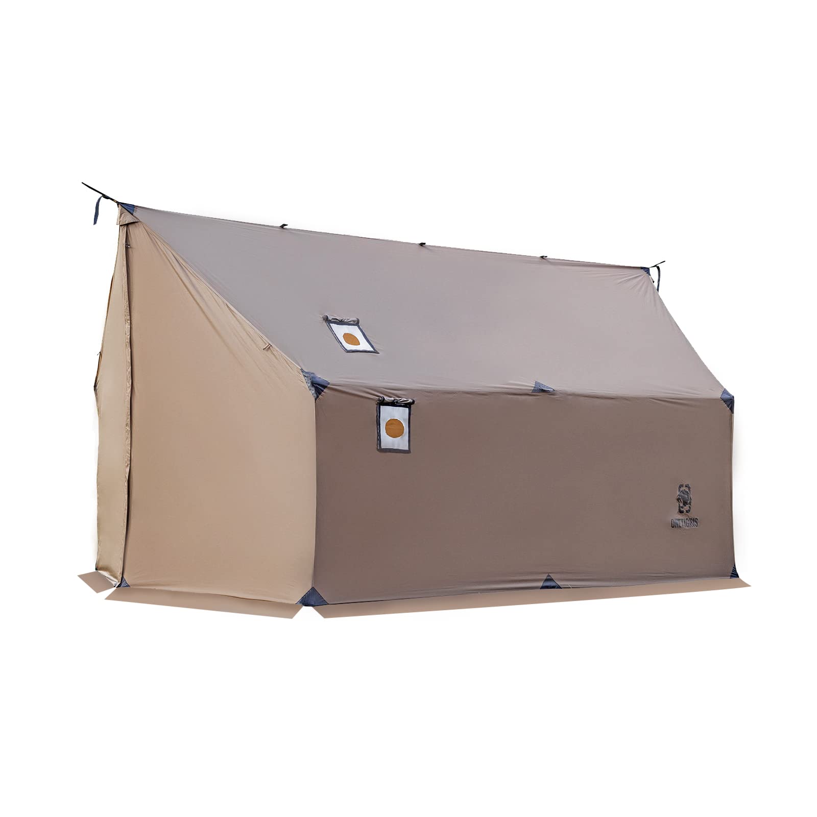 OneTigris TEGIMEN Hammock Hot Tent with Stove Jack - Spacious, Versatile Wall Design & Snow Skirt, 3000mm Waterproof, Zippered Storage Bag