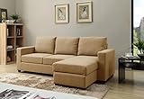 NHI Express Alexandra Convertible Sectional, Mocha