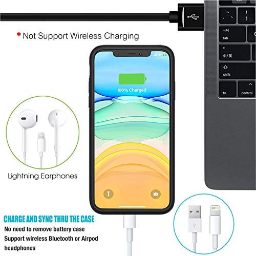 Battery Case for iPhone 11, 7000mAh Ultra-Slim Portable Charger