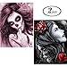 2 Pack DIY 5D Diamond Painting Kits for Adults Kids Round Full Drill Crystal Rhinestone Embroidery Arts Craft for Home Wall Decor (9.8 x 11.8 in)