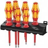 Wera Kraftform Plus 160i/6 Insulated Professional Screwdriver Set, 6-Piece