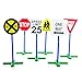 Guidecraft Drivetime Signs - Set of 6, Children's Educational Toys for Traffic Knowledge Learning, Kids Block Play