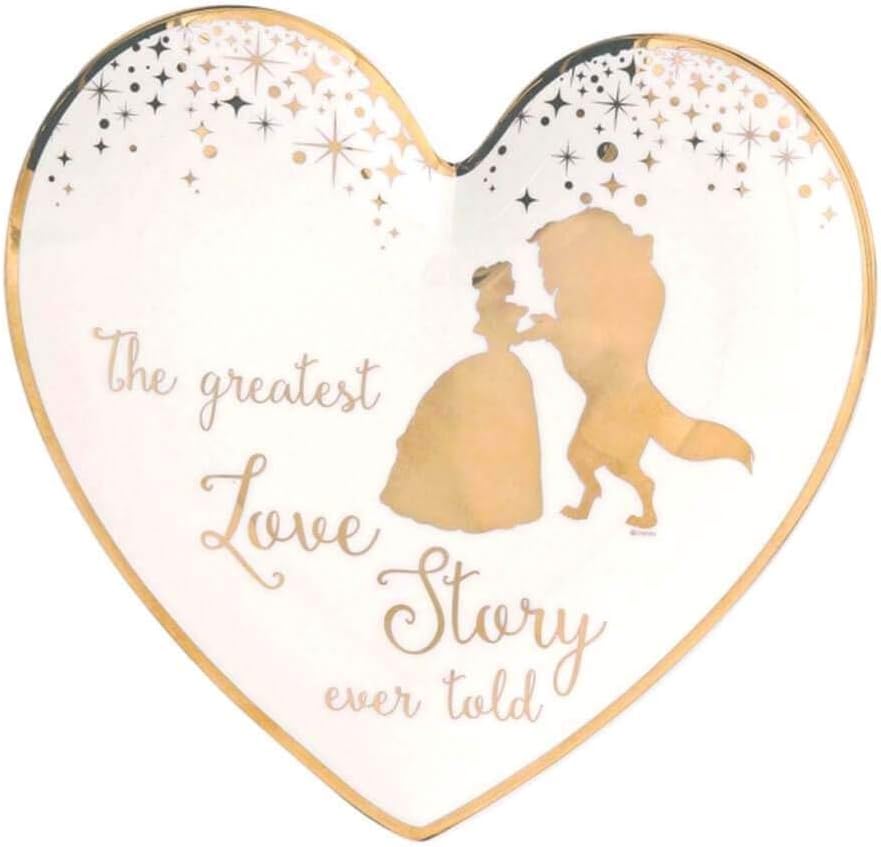 Enchanting Disney Belle Wedding Ring Dish