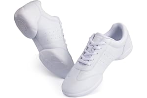Asyusyu Cheer Shoes Lightweight Flexible Breathable for Cheerleading Training & Competition