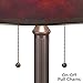 Robert Louis Tiffany Mica Collection Mission Tiffany Style Desk Table Lamp 18 1/2