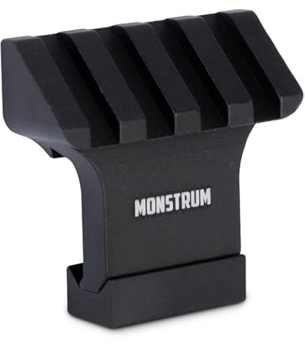 Feyachi 45 Degree Offset Picatinny/Weaver Rail Mount for Scopes