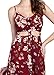 Wink Gal Women's Bohemian Sleeveless Cut Out Floral Print Maxi Dress