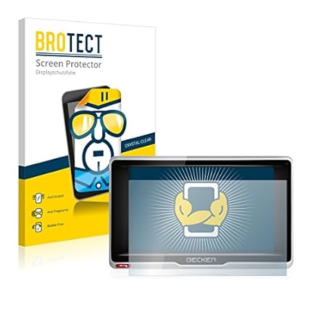 2X BROTECT HD Clear Displayschutz Schutzfolie für Becker Active.5 LMU Plus (kristallklar, extrem Kratzfest, schmutzabweisend)