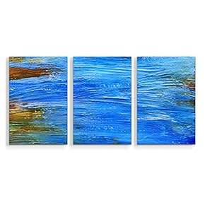 signwin 3 Piece Canvas Wall Art Abstract Color...