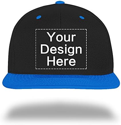 NICTIMECustom Baseball Cap Snapback Hiphop Hats Design Your Text Name or Logo