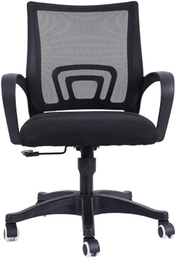 Amazon.com: Home Office Desk Chair Mid Back PC Swivel Lumbar Support