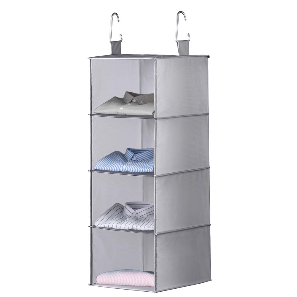 Beige Outry Armario de Almacenamiento para Colgar Organizador de clóset