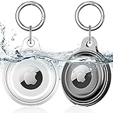 [2 Pack] Airtag Keychain for Apple Air Tag Holder