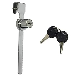 WOOCH Sliding Glass Door Ratchet Lock with Chrome