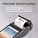 LOSRECAL [Update 6.0] Android POS Terminal Receipt Printer, Mobile PDA Handheld Printer with 5.5 inch Touch Screen Support 3G WiFi BT GPS NFC Data Terminal Collector Barcode Thermal Printerthumb 3