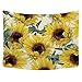 BLEUM CADE Sunflower Tapestry Wall Hanging Sunflowers Plant Tapestry Watercolor Sunflower Tapestry for Living Room Bedroom Dorm Room