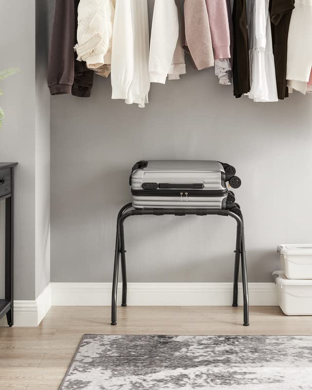 SONGMICS Luggage Rack, Luggage Rack for Guest Room, Suitcase Stand