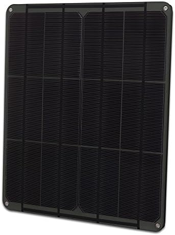Voltaic Systems - Small Solar Panel 9W / 6V - Charcoal | Panel Made with High Performance Monocrystalline Cells | Waterproof, UV and Scratch-Resistant