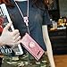 Galaxy S8 Plus Case, Glitter Luxury Cute Phone Case for Women Girls with Kickstand, Bling Diamond Rhinestone Bumper with Ring Stand Compatible with Galaxy S8 Plus Case for Girl Women - Rose Gold