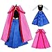 E-TING Beautiful Queen Snow Princess's Doll Clothes and Princess's Dress Up for 11 inch Doll Clothes