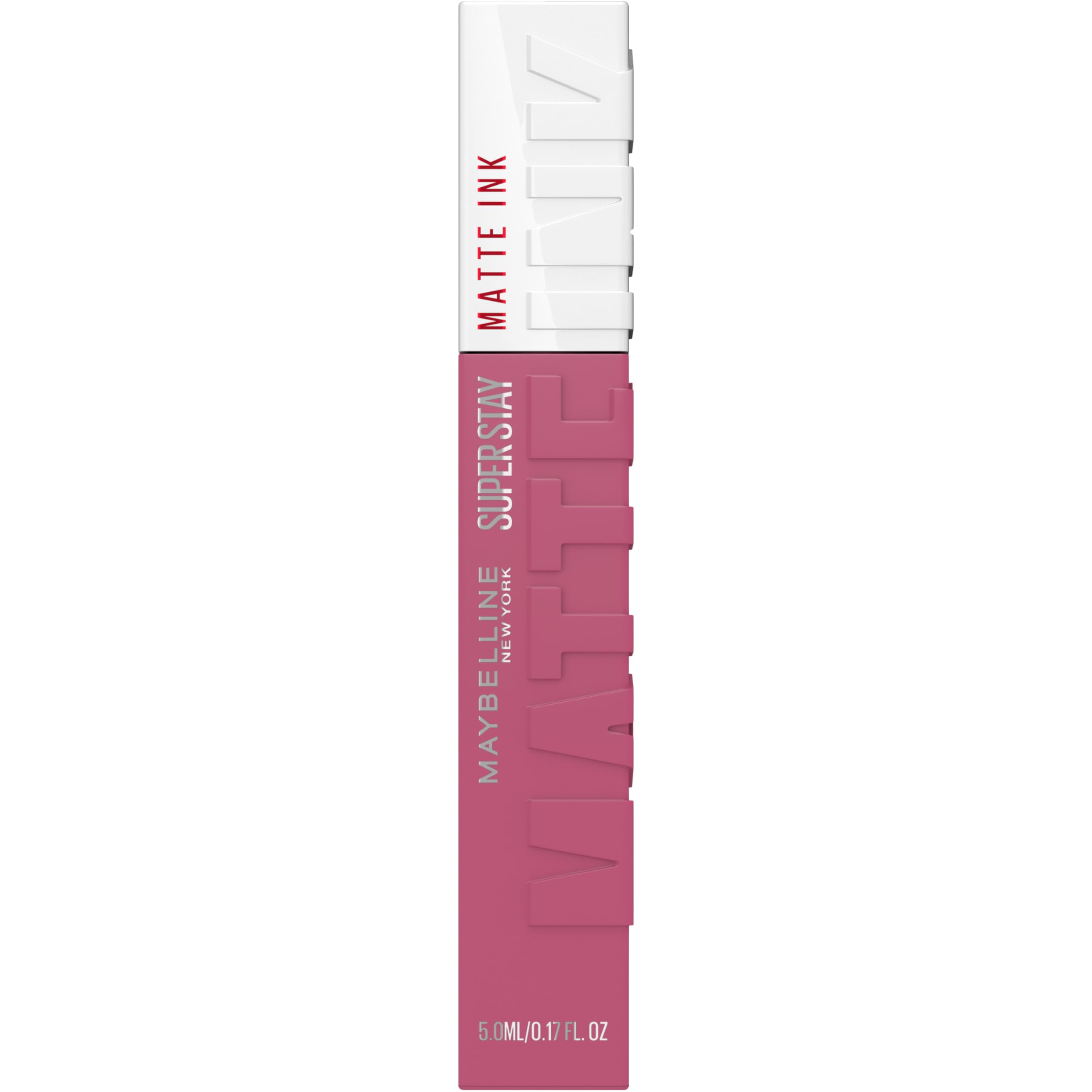 Maybelline Lipstick, Superstay Velvety Matte Ink Liquid Lipstick, Up to 16H Non Transferable, Vibrant Longlasting Finish, Non Drying, Shade: 165 Successful, 5ml