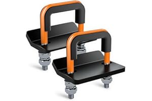 Gerguirry Trailer Hitch Tightener Anti Rattle Clamp for 1.25" to 2" Hitch Cargo Carrier Tow Hitch Stabilizer Heavy Duty for B