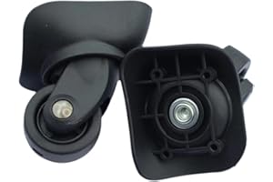 BaotyJie Luggage Wheels Multipurpose 4cm Diameter Universal Wear Resistant Resuable Quiet Easy Installation Sturdy Suitcase C