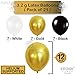 KatchOn, Large 2023 Balloons Graduation - 40 Inch | 2023 Graduation Balloons | Black and Gold Graduation Decorations Class of 2023 | Graduation Party Decorations 2023 | Black and Gold Prom Decorations