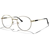 OLIEYE Round Reading Glasses for Women Fashionable Design Reader Computer Glasses And Spring Hinges